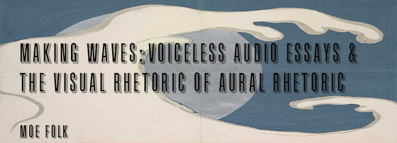 a drawing of Japanese waves with article title