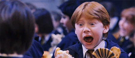 Ron Weasley screaming