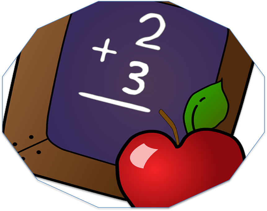 Apple and Chalkboard