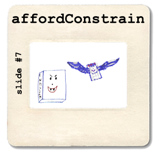 Link to Afford Constrain Slide: Slide seven