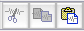 cut, copy, and paste icons