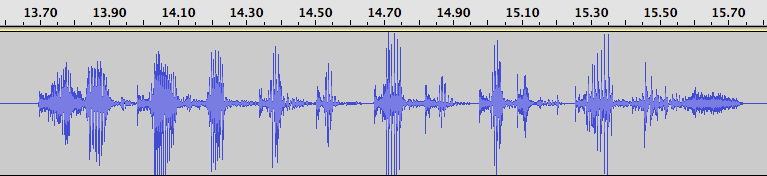 Peter Piper, sharper waveform